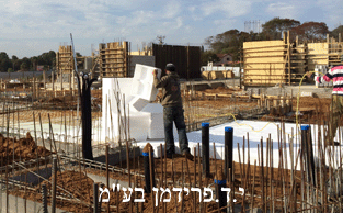 ארגזי קלקר - במהלך היציקה