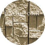 בלוק מבוקע במגוון צבעים